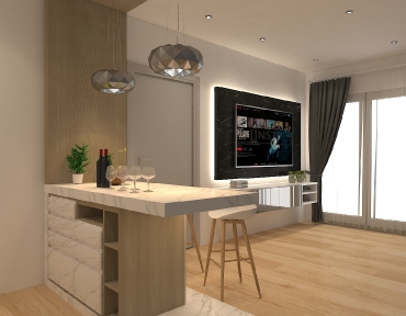 ผลงานแกลเลอรี่ 3D-คอนโด-4